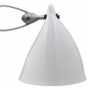 Clip On Cornette Lamp White Matt Porcelain Tsé & Tsé