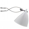 Clip On Cornette Lamp White Matt Porcelain Tsé & Tsé