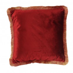 Coussin à frange 45 x 45 cm