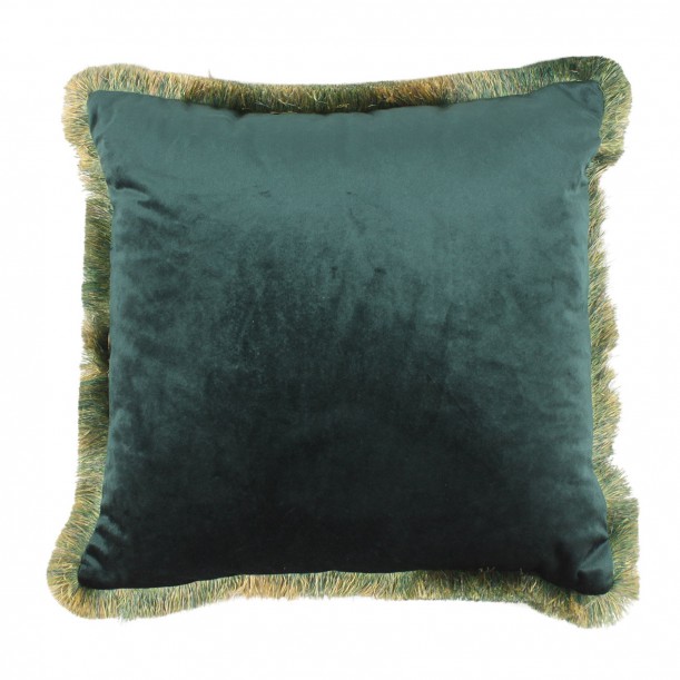 Coussin à frange 45 x 45 cm