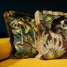 Cushion with fringes Jungle 45 x 45 cm