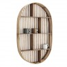 Oval Bamboo Shelf