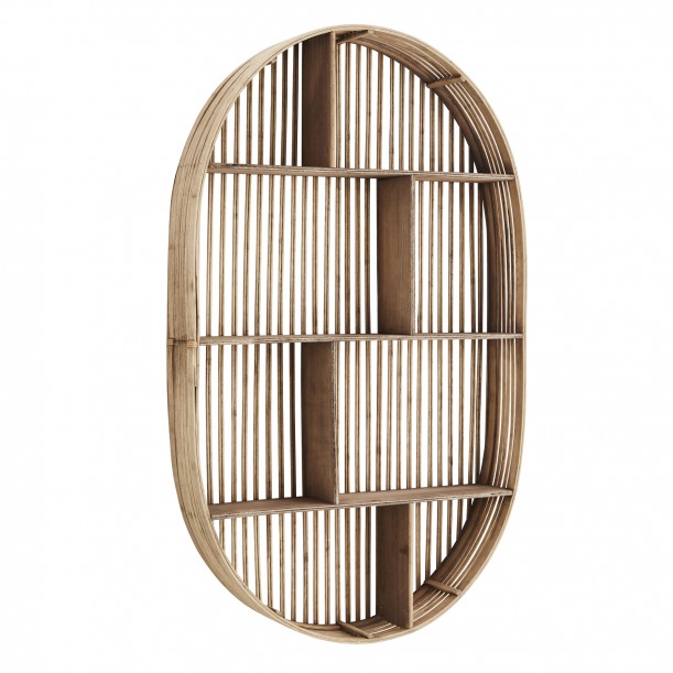 Oval Bamboo Shelf