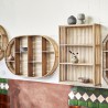 Oval Bamboo Shelf