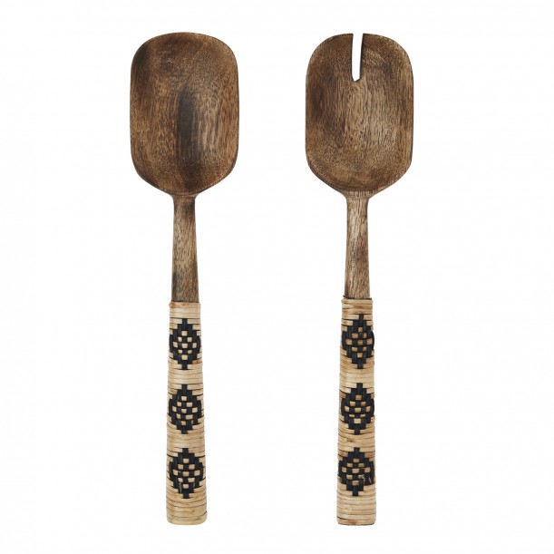 Wooden Salad Set