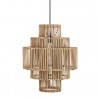 Lampe Suspension en Rotin