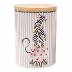 Tiger Storage Jar 14 cm