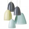 Petite Lampe Suspension Bleu Fumée