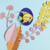 Wall Decoration Yellow Angelfish
