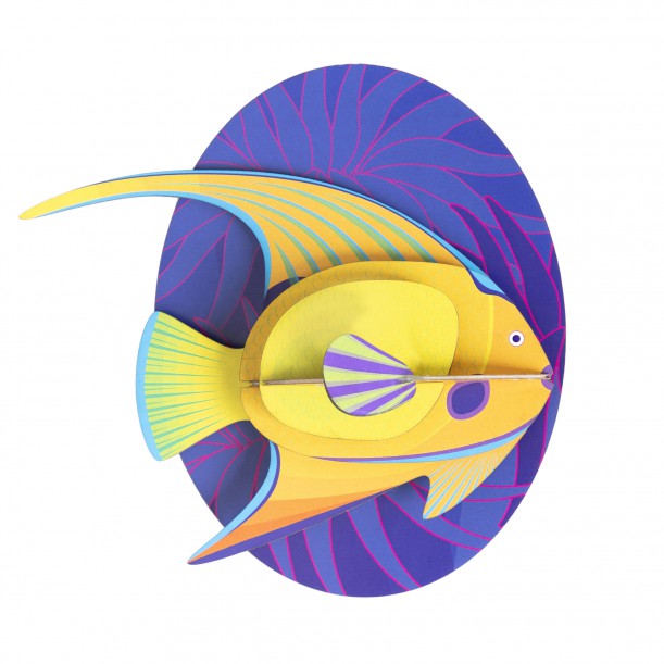 Wall Decoration Yellow Angelfish