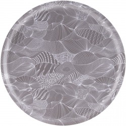 Plateau Rond Japanese Diamètre 38 cm