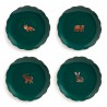 Set of 4 Forest Animal Plate