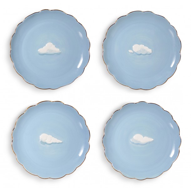 Set of 4 Forest Animal Plate