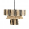 Lampe Suspension en Raffia