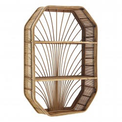 Rectangular Bamboo Shelf 60 x 40 cm