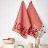 Set of 2 Tea Towel Classic A-Z