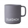 Porcelain Mug with Handle Grandmom