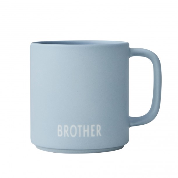 Porcelain Mug with Handle Brother