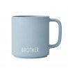 Porcelain Mug with Handle Brother