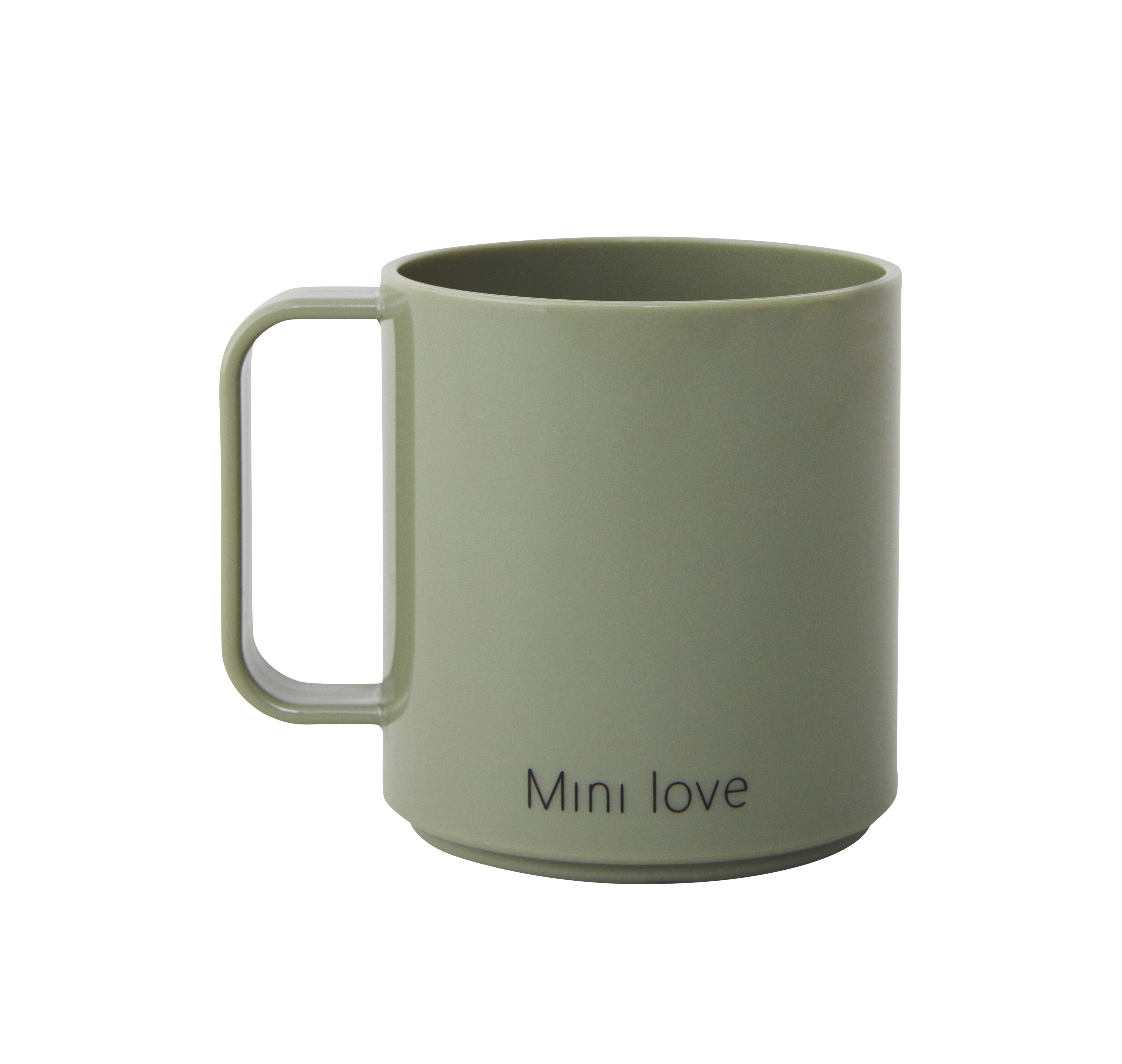 Mini Love Cup with Handle Design Letters