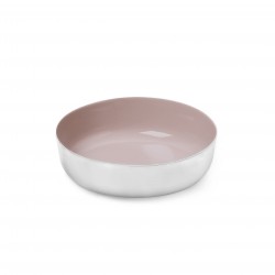 Plateau Rond Rose en Aluminium Diamètre 14cm Ichendorf