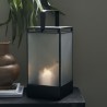 Black Antique Blaze Lantern 40 cm