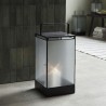 Black Antique Blaze Lantern 50 cm