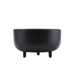 Cache-Pot Jela Noir oxydé 16,5 cm