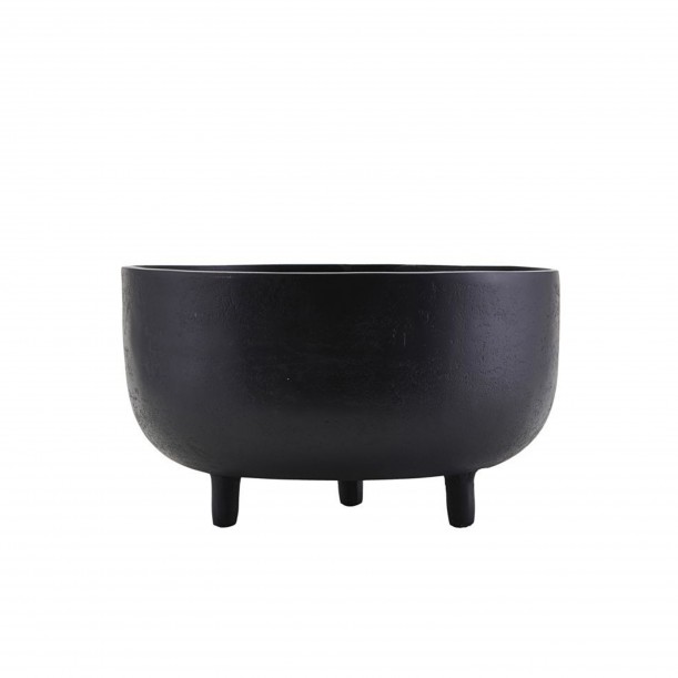 Cache-Pot Jela Noir oxydé 16,5 cm