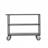 Shelving unit 4 Wheels h 98 cm