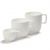 Coffee Cup with Handle Diam 8 Base by Serax