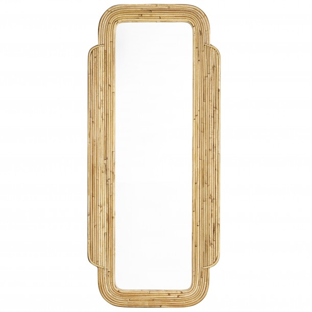 Miror 51 x 115 cm Rattan