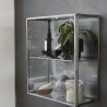 Cabinet Glass Zinc H 40 cm