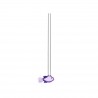 Set of 2 Straws Lilac and Green Fish