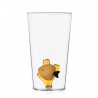 Verre Longdrink Poisson Jaune