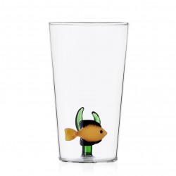 Verre Longdrink Poisson Orange