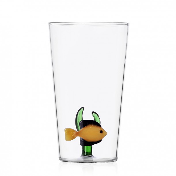 Verre Longdrink Poisson Orange