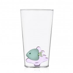 Verre Longdrink Poisson Vert