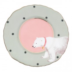 Assiette Ours Polaire 24cm