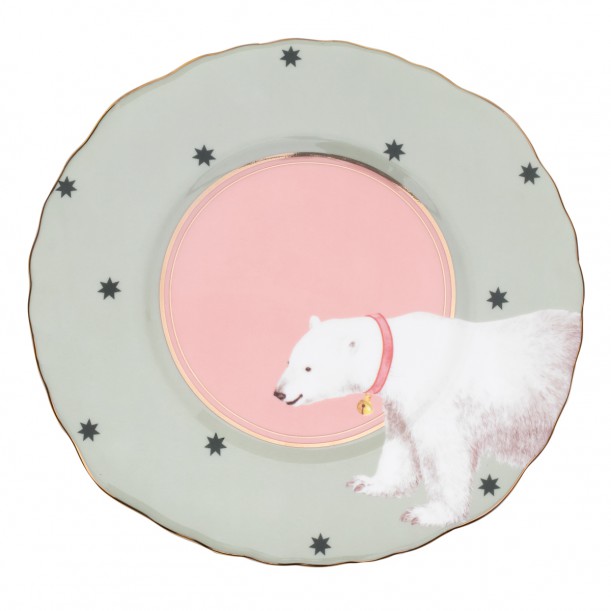 Assiette Ours Polaire 24cm