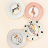 Set 4 Assiettes 16cm Animal Magic 2