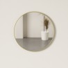 Miroir Rond Hubba Cadre Laiton Diam 86 cm Umbra