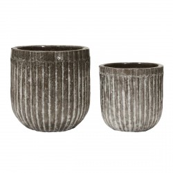 Lot de 2 Cache-Pots Pharao