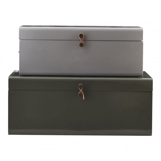 Storage Metal Grey/Green