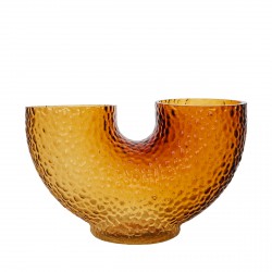 Vase Verre Soufflé H 19 cm Arura
