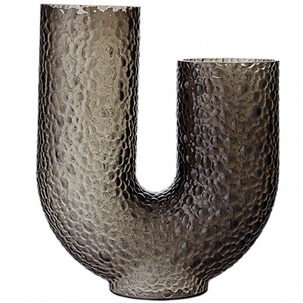 Vase Verre Soufflé H 26 cm Arura