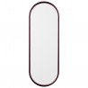 Angui Mirror Black Oval Large H 108 X 39 cm AYTM