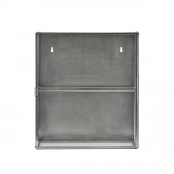 Vitrine Glass Zinc H 40 cm