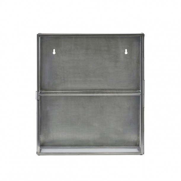 Cabinet Glass Zinc H 40 cm