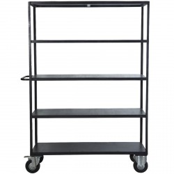 Shelving unit 4 Wheels h 175 cm